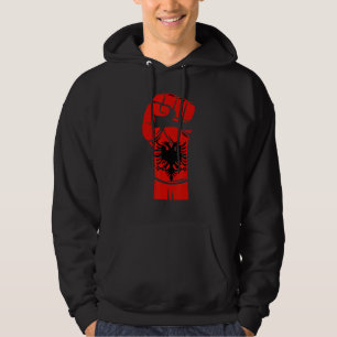 Sudadera Albania: Tatuaje de la bandera de Albania