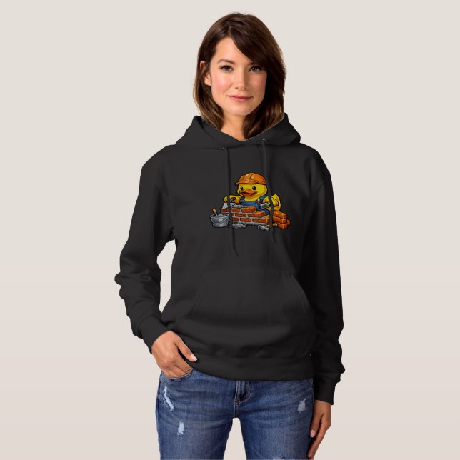 Sudadera Albañil de Pato de Goma (Anverso completo)