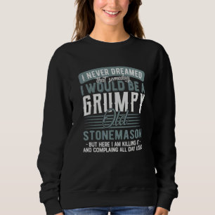 Sudadera Albañil Gruñón Y Viejo