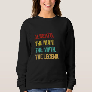 Sudadera Alberto El Hombre El Mito La Leyenda