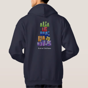 Sudadera Albin 25 Hoodie fonético