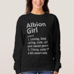 Sudadera Albion Chica Mi Michigan Funny City Home Roots<br><div class="desc">Albion Chica Mi Michigan Funny City Home Roots.</div>