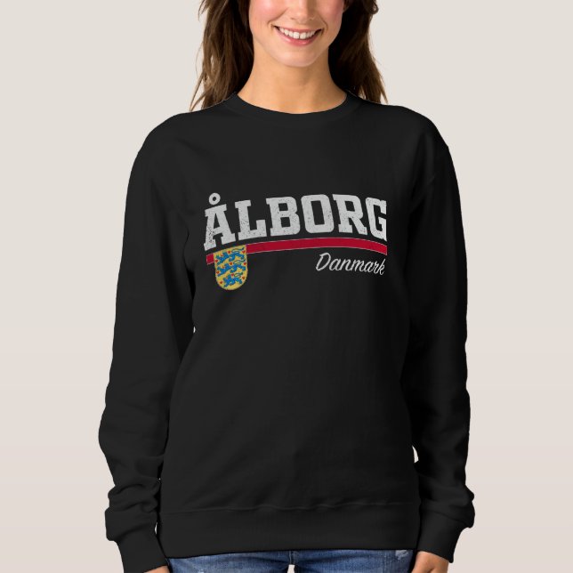 Sudadera Alborg Dinamarca Danmark (Anverso)