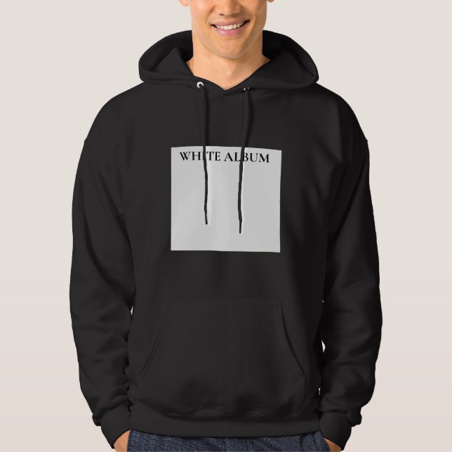 Sudadera "Álbum blanco" Hoodie masculino (Anverso)