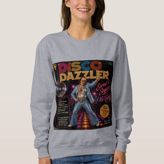 Sudadera Álbum Disco Dazzler (Anverso)