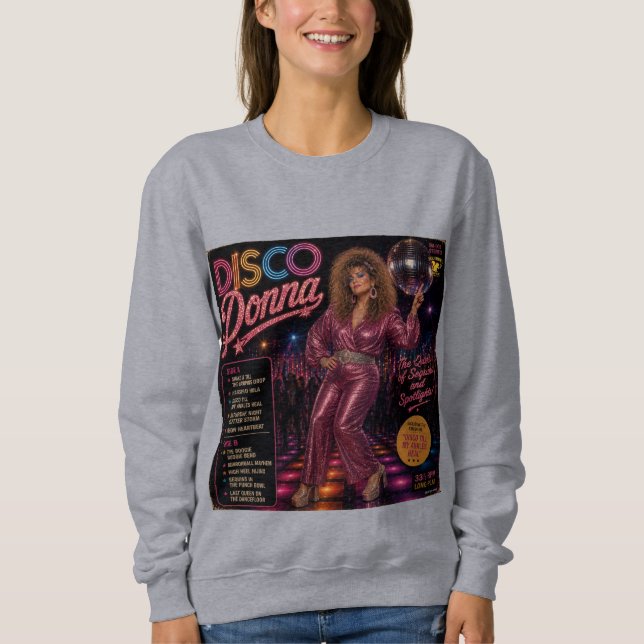 Sudadera Álbum Disco Donna (Anverso)