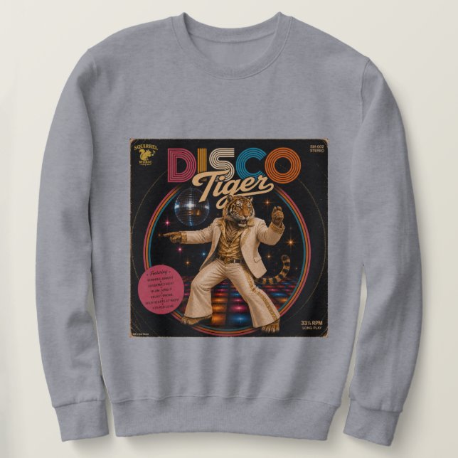 Sudadera Álbum Disco Tiger (Anverso del diseño)