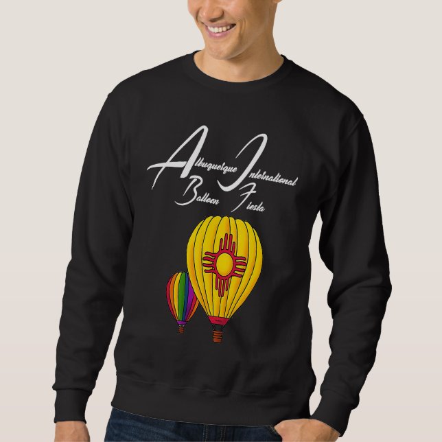 Sudadera Albuquerque Balloon Festival New Mexico (Anverso)