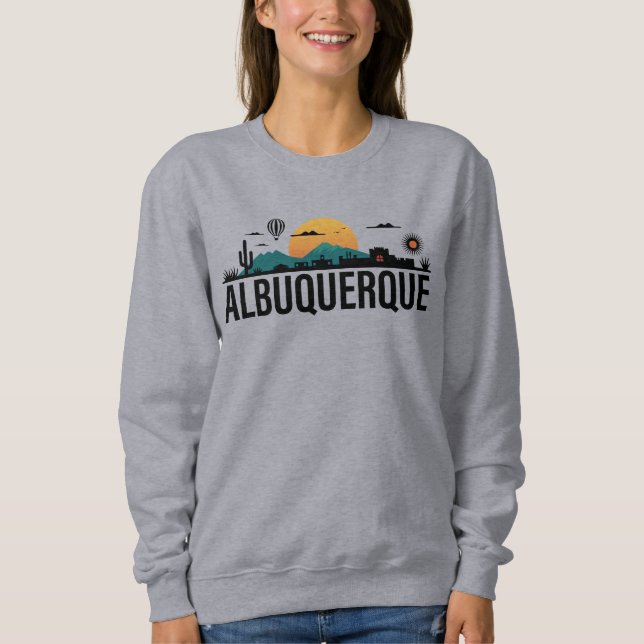 Sudadera Albuquerque Nuevo México (Anverso)