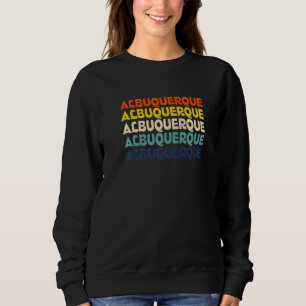 Sudadera Albuquerque Nuevo México Nm Hogar Estado Amer