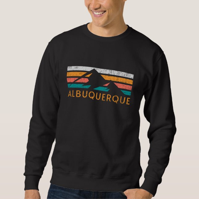 Sudadera Albuquerque Retro (Anverso)