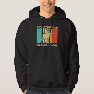 Sudadera Alce Cool Para Hombres Chicos Alce Ciervo Toro Alc