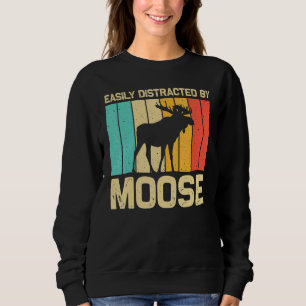 Sudadera Alce Cool Para Hombres Mujeres Alce Alaska Alce Al