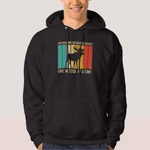 Sudadera Alce Cool Para Mujeres Mamá Alce Alaska Alce Alce