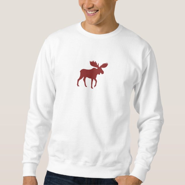 Sudadera Alce rojo (Anverso)