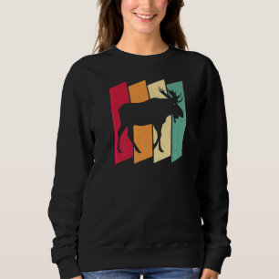 Sudadera Alce vintage de caza de alce retro
