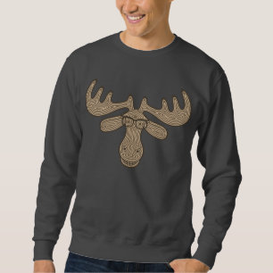 Sudadera Alces de la moca