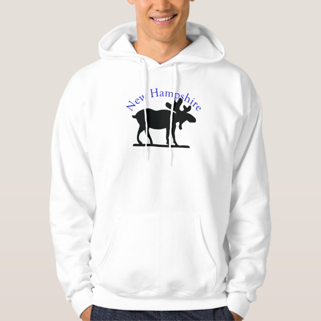 Sudadera Alces de New Hampshire (Anverso)