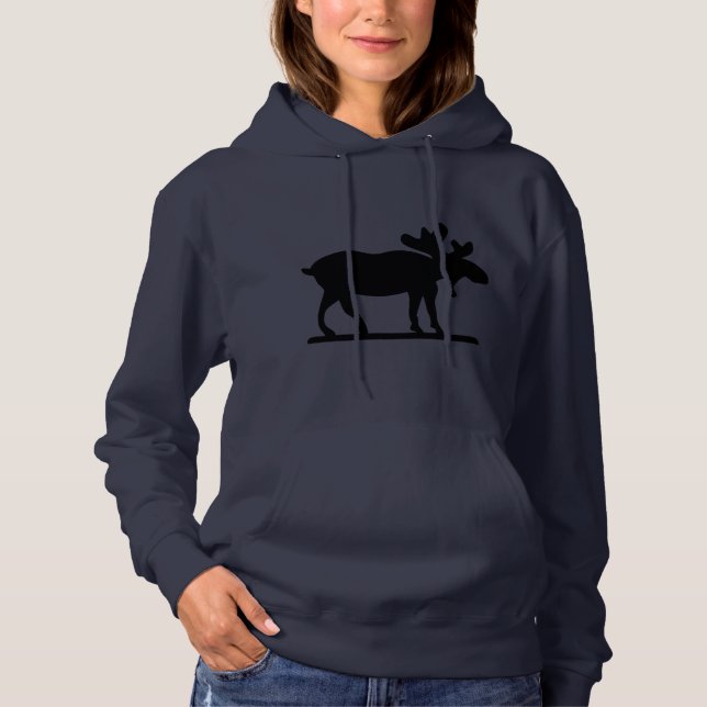 Sudadera Alces en el flojo (Anverso)