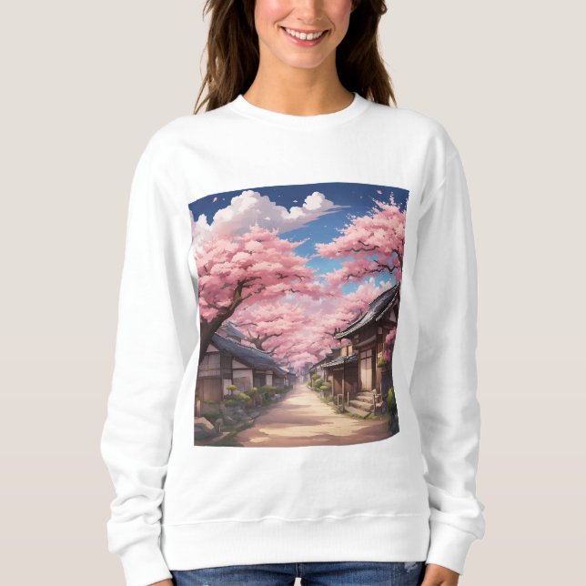 Sudadera Aldea de Anime (Anverso)