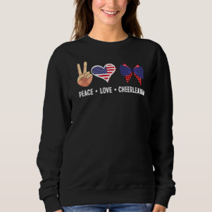 Sudadera Alegre de la bandera de los Estados Unidos patriót