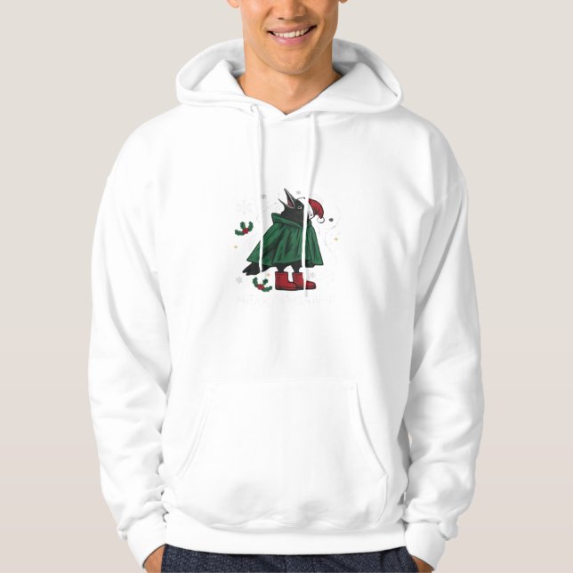 Sudadera Alegre F Caw F Estilo Gráfico Divertido (Anverso)
