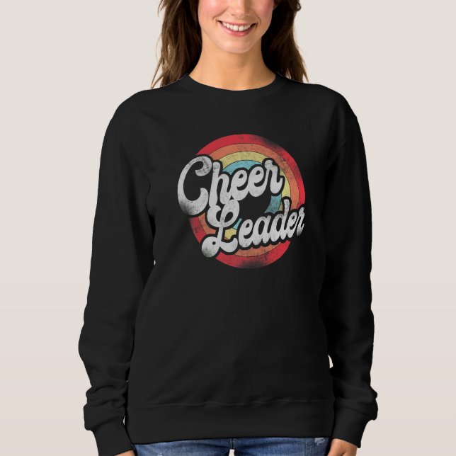 Sudadera Alegre líder retro vintage (Anverso)