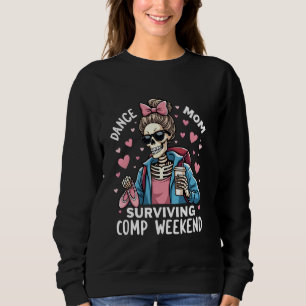 Sudadera Alegre padre de familia que baila madre sobrevivie