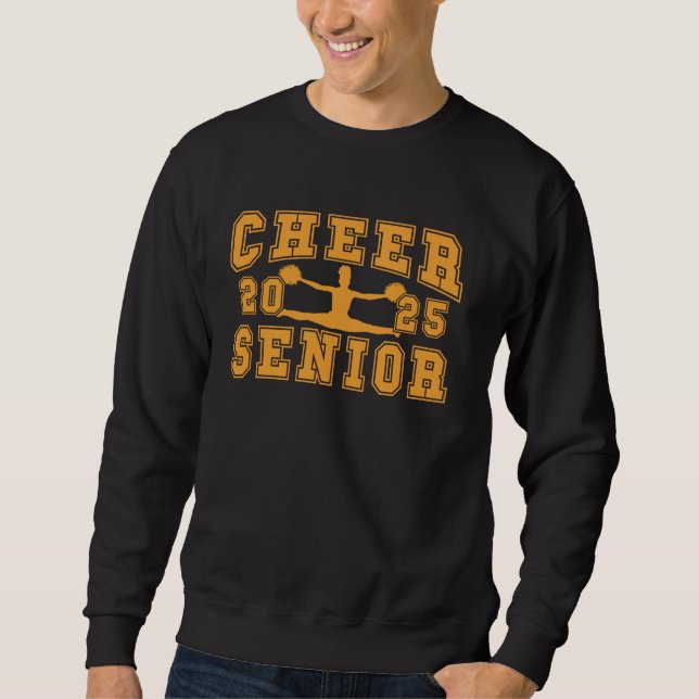 Sudadera Alegre Senior Cheer Senior 2025 Gradua (Anverso)
