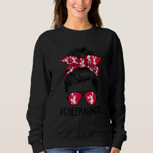 Sudadera Alegre tía animadora tía, tía, vida desordenada, B