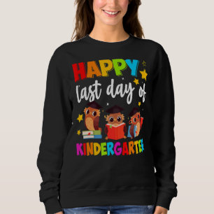 Sudadera Alegres De Los Lechuzas Felices El Último Día Del