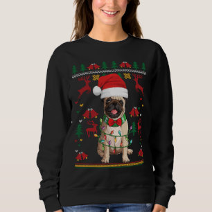 Sudadera alegres navidades de pug perro xmas Classic T-Shir