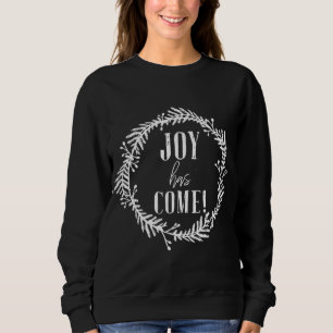 Sudadera Alegría Al Mundo Que Jesús Ha Venido Navidades