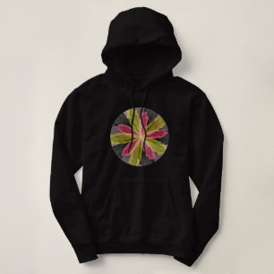 Sudadera Alegría, antracita verde rosada Fantasía Flower Fr