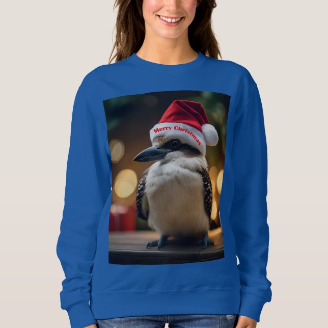 Sudadera "Alegría de los Navidades de Kookaburras" (Anverso)