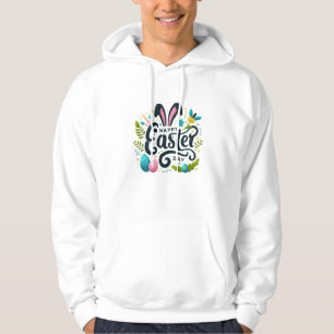 Sudadera Alegría de Pascua: Orejas de conejito y camiseta d