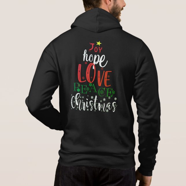 Sudadera Alegría Esperanza Amor Paz Navidad-14090 (Reverso)