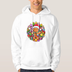 Sudadera Alegría Navideña de Pan de Jengibre