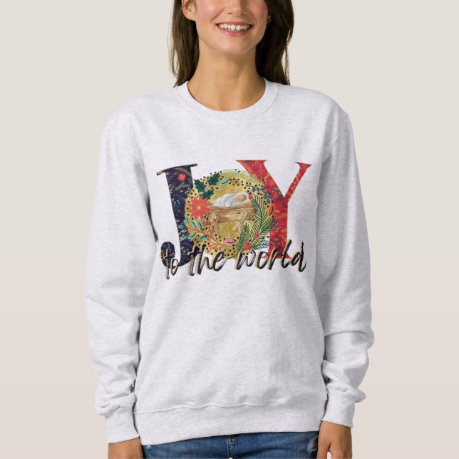 Sudadera Alegría Por La Natividad Mundial  (Anverso)