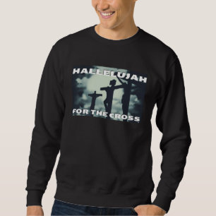 Sudadera ALELUYA POR EL CRUZ Alabanza Cristiana de Pascua S