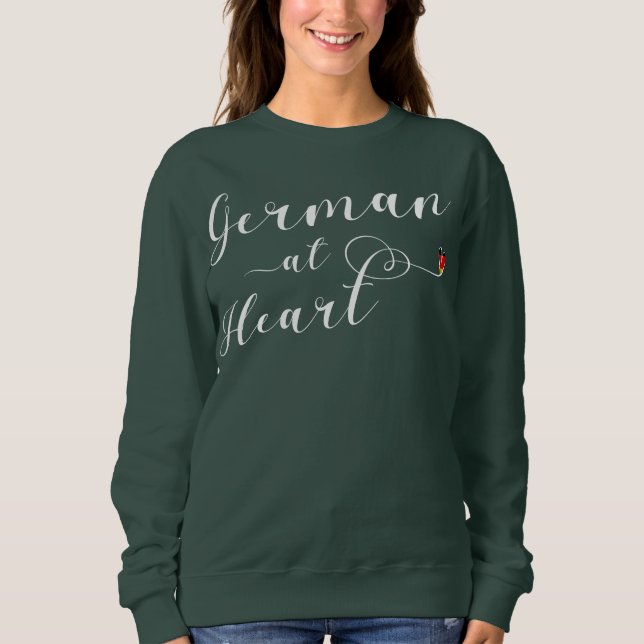 Sudadera Alemán al corazón, Alemania (Anverso)