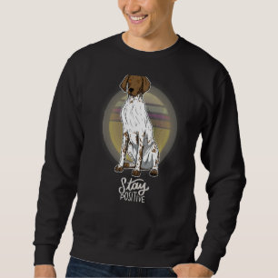 Sudadera Alemán de corto alcance Puntero Gsp Vintage