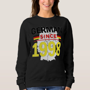 Sudadera Alemán desde 1998 Heredar Bandera Alemana Veter Or