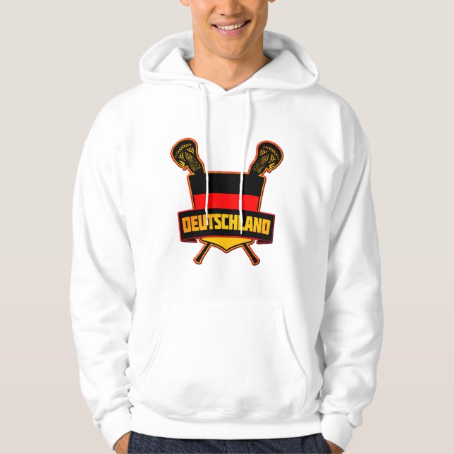 Sudadera Alemán Deutsch Lacrosse (Anverso)