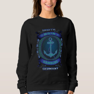 Sudadera Alemania del Norte Moin Hamburgo Diseño de Orname