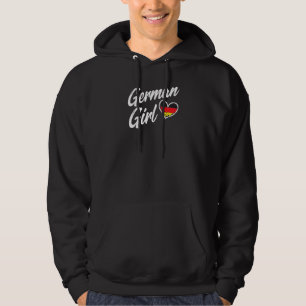 Sudadera Alemania Deutschland Bandera Chica Alemana Raíces 