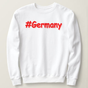 Sudadera "#Alemania" Diseño Lindo. Comprar Ahora