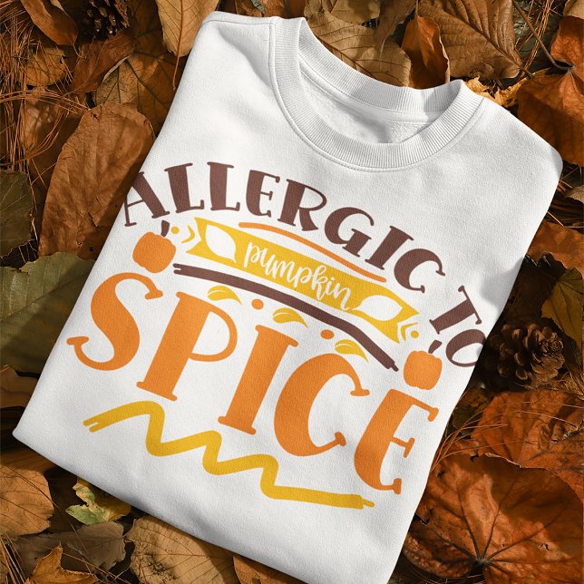 Sudadera Alérgico A La Especie De Calabaza Cita Anti Caída (Subido por el creador)
