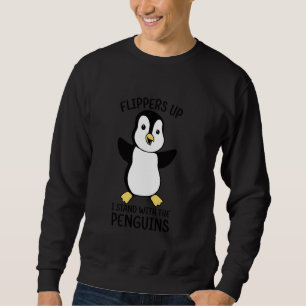Sudadera Aletas Arriba Me Pongo De Parte De Los Pingüinos B
