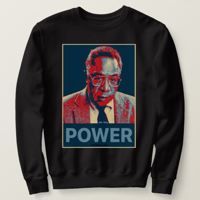 Sudadera Alex Haley (Anverso del diseño)